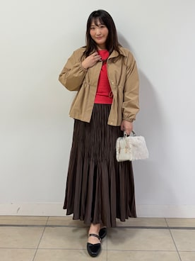 はなさん（レディース・160cm）の秋コーディネート