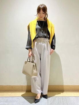 「ミニ財布」｜sattoさん（レディース・152cm）の冬コーディネート