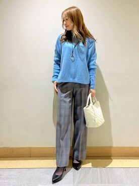 「UNTITLED（アンタイトル）のアイテム（パンプス）」を使った、sattoさん（レディース・152cm）の秋コーディネート