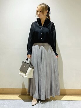 「UNTITLED（アンタイトル）のアイテム（パンプス）」を使った、sattoさん（レディース・152cm）の夏コーディネート