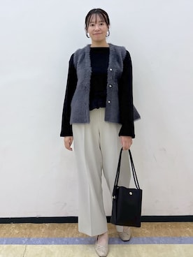 akariさん（レディース・164cm）の冬コーディネート