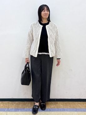 「index（インデックス）のアイテム」を使った、akariさん（レディース・164cm）の秋コーディネート