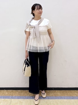 「index（インデックス）のアイテム」を使った、akariさん（レディース・164cm）の春コーディネート