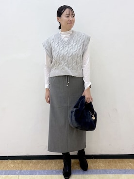 akariさん（レディース・164cm）の秋コーディネート