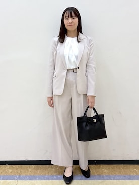 「index（インデックス）のアイテム（トップス）」を使った、akariさん（レディース・164cm）の春コーディネート