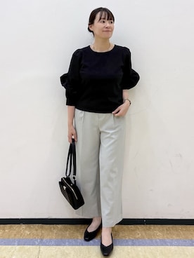 「index（インデックス）のアイテム（トップス）」を使った、akariさん（レディース・164cm）の春コーディネート