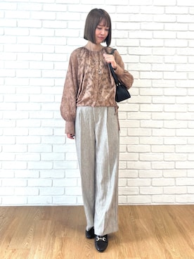 miiさん（レディース・162cm）の秋コーディネート