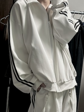 「トラックパンツ」｜memedayo__23さん（メンズ・171cm）の春コーディネート