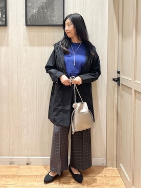 「DRESKIP（ドレスキップ）のアイテム」を使った、youさん（レディース・167cm）の秋コーディネート