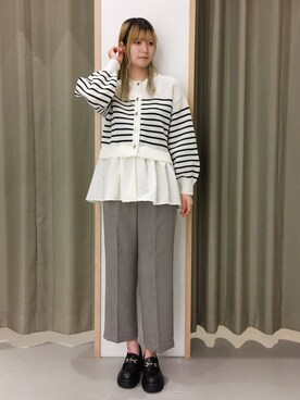 ミリさん(レディース・170cm)の春コーディネート