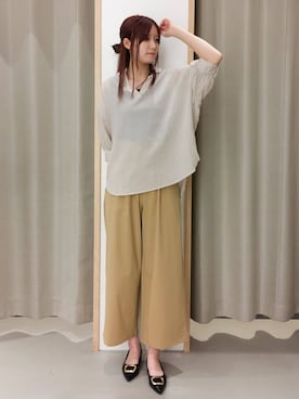 ミリさん（レディース・171cm）の夏コーディネート