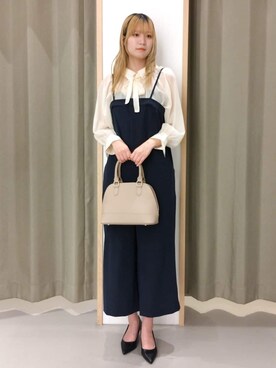 「THE SHOP TK （ザ ショップ ティーケー ）のアイテム（パンプス）」を使った、ミリさん（レディース・170cm）の冬コーディネート