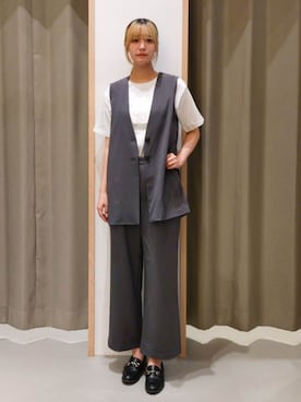 ミリさん(レディース・170cm)の秋コーディネート