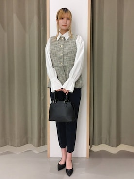 ミリさん(レディース・170cm)の冬コーディネート