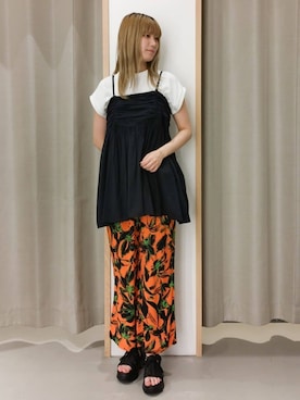 ミリさん(レディース・170cm)の夏コーディネート