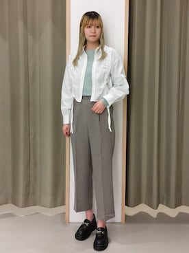 ミリさん（レディース・170cm）の春コーディネート