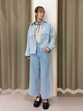 ミリさん（レディース・170cm）の春コーディネート