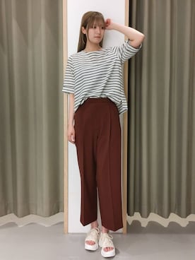 ミリさん(レディース・170cm)の春コーディネート