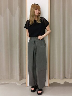 ミリさん(レディース・170cm)の夏コーディネート