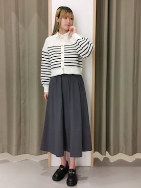 ミリさん（レディース・170cm）の春コーディネート