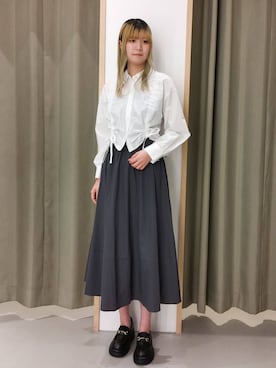 ミリさん（レディース・170cm）の春コーディネート