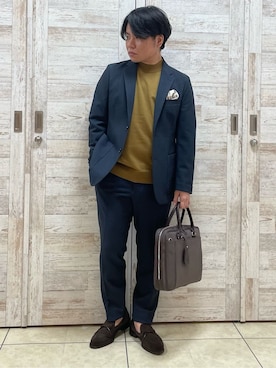 Suehiroさん(メンズ・165cm)の秋コーディネート