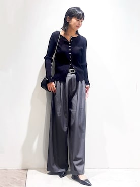 「THE SHOP TK （ザ ショップ ティーケー ）のアイテム」を使った、あいさん（レディース・169cm）の冬コーディネート