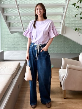 74meguさん（レディース・167cm）の夏コーディネート