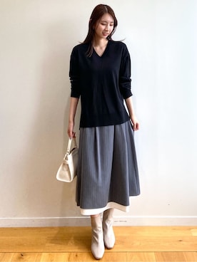 74meguさん(レディース・167cm)の秋コーディネート