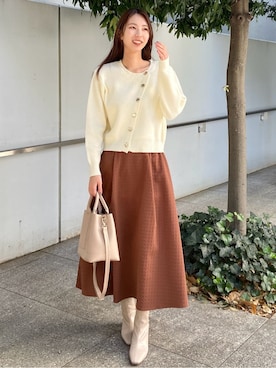 74meguさん（レディース・167cm）の冬コーディネート