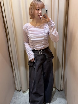 三田真凜さんのコーディネート