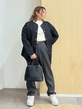 nanaさん（レディース・153cm）の冬コーディネート