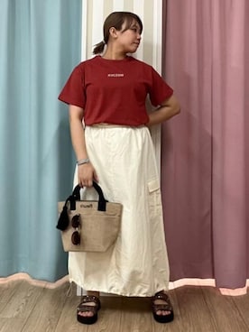 nanaさん（レディース・153cm）の夏コーディネート
