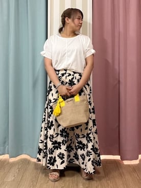 nanaさん(レディース・153cm)の夏コーディネート