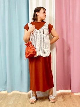 nanaさん(レディース・153cm)の夏コーディネート