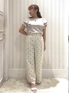 nanaさん（レディース・153cm）の夏コーディネート