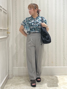 nanaさん（レディース・153cm）の夏コーディネート