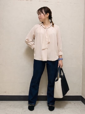 nanaさん（レディース・153cm）の春コーディネート