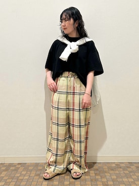 「FRAMeWORK（フレームワーク）のアイテム（シューズ）」を使った、chiakiさん（レディース・163cm）の春コーディネート