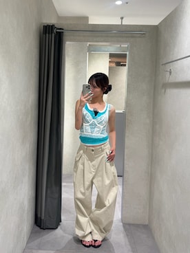 レイアさん(レディース・160cm)の夏コーディネート