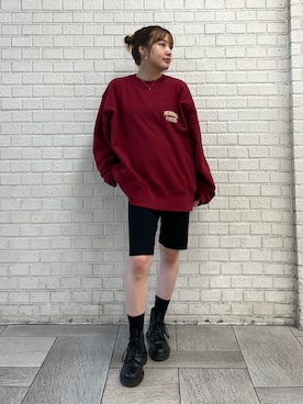 「Ungrid」｜落合砂月さん（レディース・157cm）の秋コーディネート