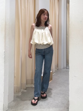 落合砂月さん(レディース・157cm)の夏コーディネート