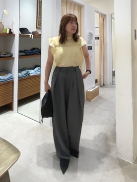 落合砂月さん(レディース・157cm)の夏コーディネート