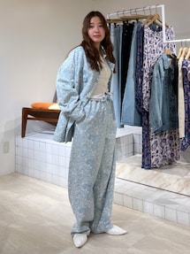 ungridニットガウン カシミヤ混レイヤードデザインカーディガン｜アングリッド（Ungrid