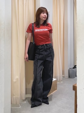 落合砂月さん(レディース・157cm)の夏コーディネート