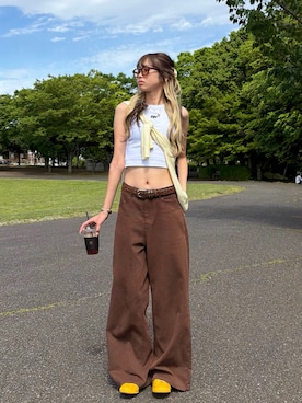 saraさん(レディース・172cm)の春コーディネート