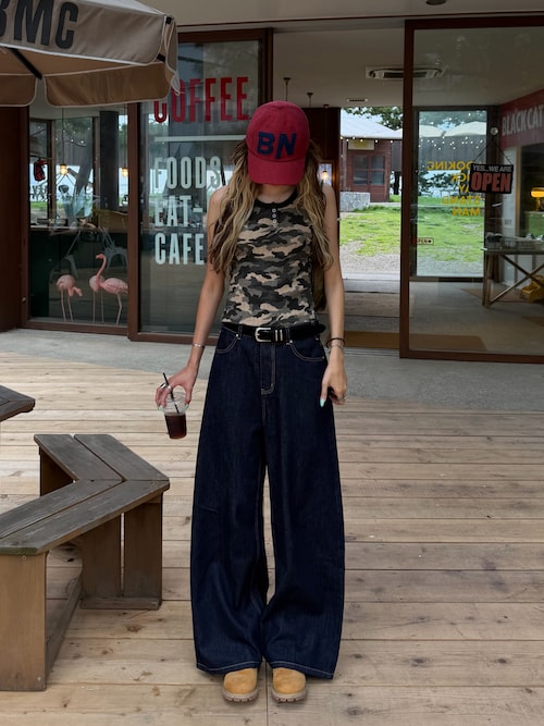 BENUA（ベヌア）の「ワイドデニム - Wide denim -（デニムパンツ