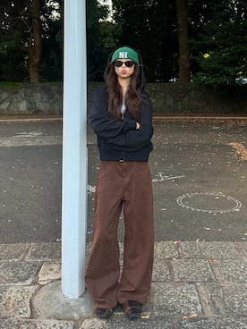 saraさん（レディース・172cm）の秋コーディネート
