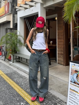 saraさん(レディース・172cm)の夏コーディネート
