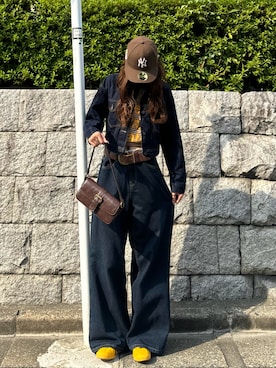 saraさん（レディース・172cm）の春コーディネート